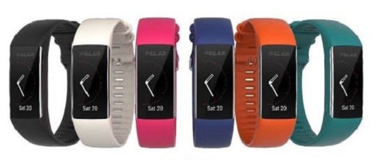 活動量計兼ねた手首型光学式心拍計　モバイル機器との連携も