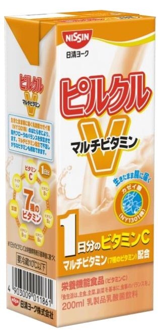 ピルクルマルチビタミン、1本で1日分のビタミンC