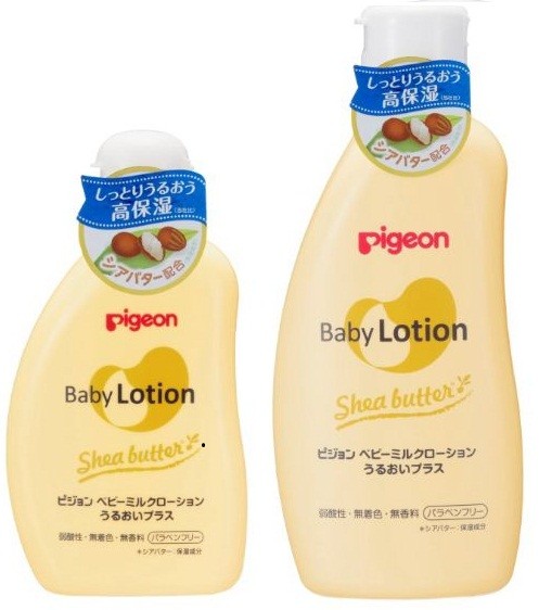 シアバター配合「ベビーミルクローションうるおいプラス」
