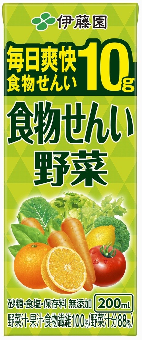 30種類の野菜と2種類の果実で仕上げた「食物せんい野菜」