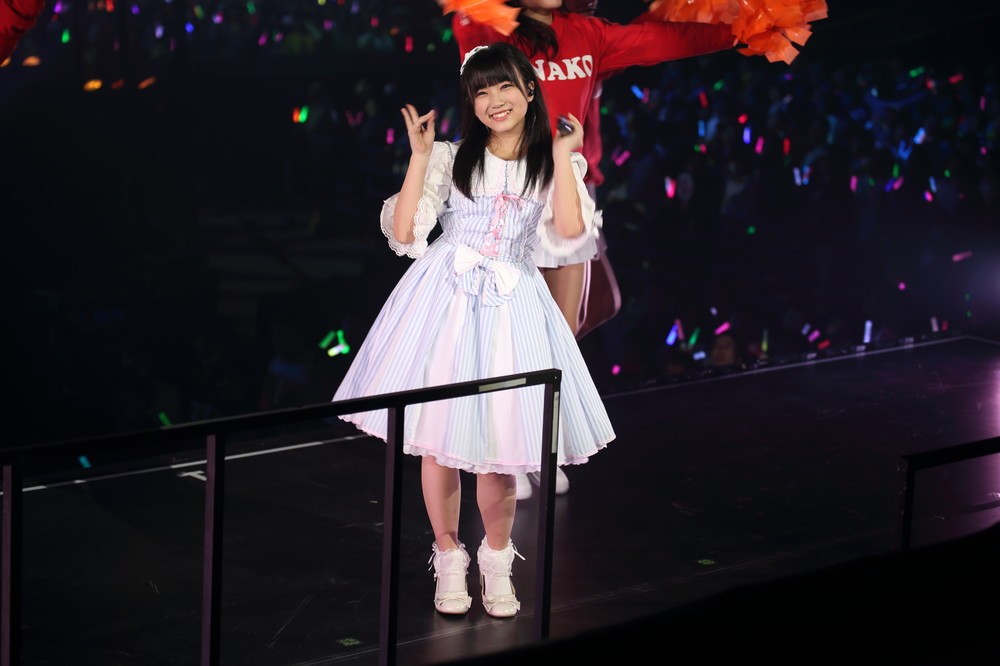 HKT48「なこみく」の矢吹奈子さん（2016年2月撮影）