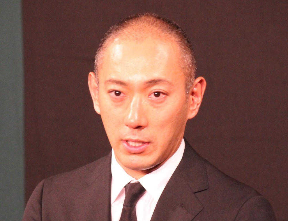 市川海老蔵さん「我々家族は心はいつも1つ」（2017年6月撮影）