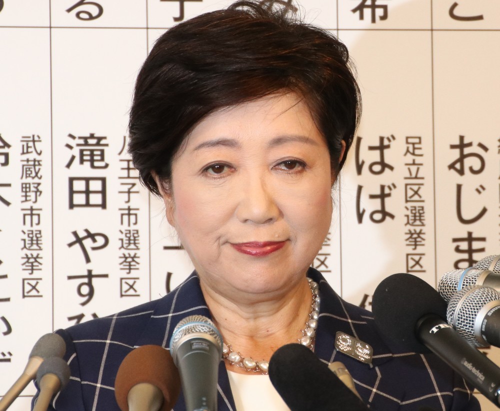 小池百合子都知事（2017年7月2日撮影）
