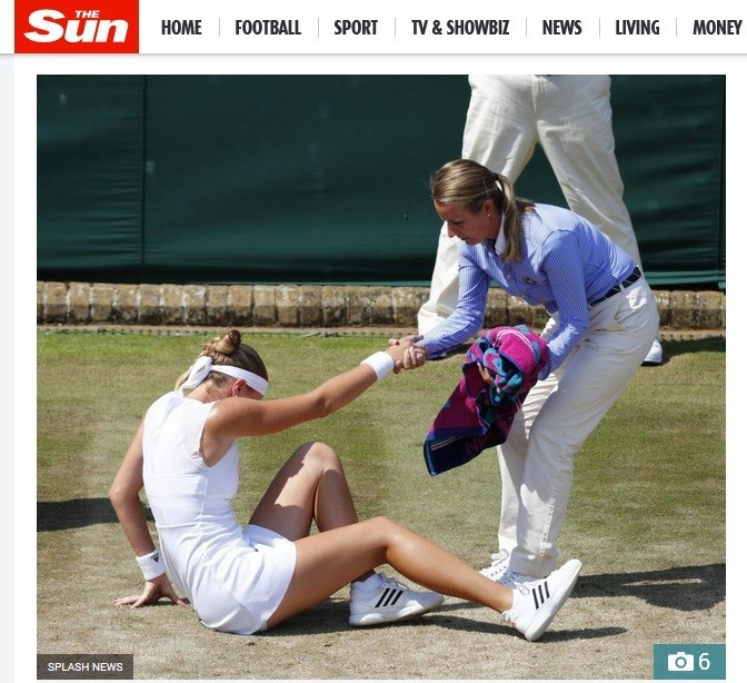 史上最悪のウィンブルドン　コートが「滑る」と選手悲鳴「まるで氷」