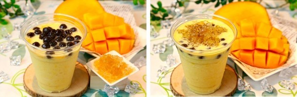 薬膳スープ専門店がスイーツを提供　マンゴースムージーにフカヒレのせて