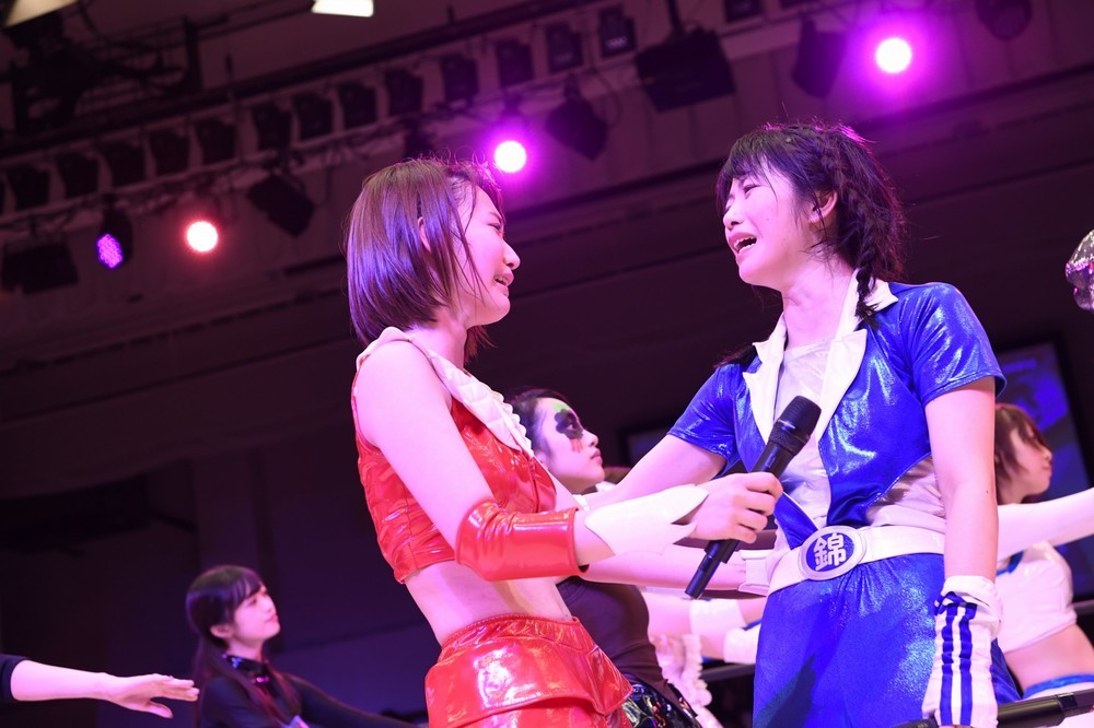 HKT宮脇はなぜガチ泣きしたか　プロレスに重ねた「現実」