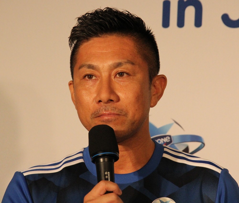 本田のプレーに前園真聖氏は苦言を呈している（2017年9月4日撮影）
