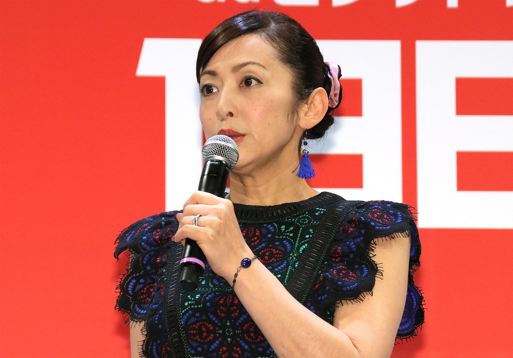 「西郷どん」に出演する斉藤さん（2017年7月10日撮影）