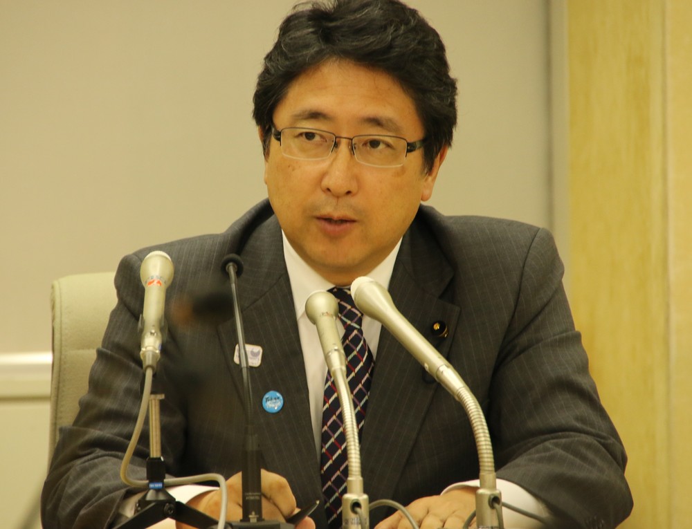 増子博樹・都民ファーストの会幹事長（写真は2017年9月）