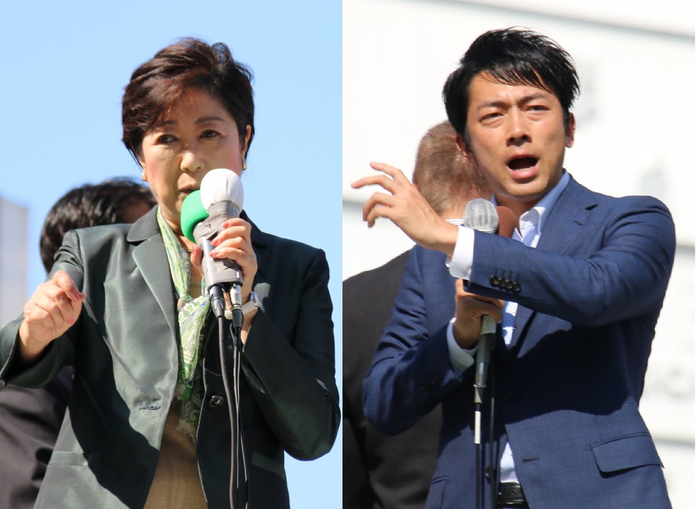 攻撃モード小池氏VS皮肉たっぷり進次郎氏　初日「池袋舌戦」、聴衆惹きつけたのはどっちだ