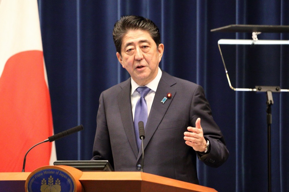 安倍晋三首相が解散を表明した会見でも北朝鮮の労働力や資源に言及した