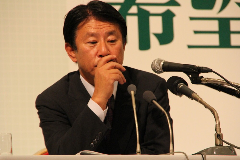 希望の党の樽床伸二・代表代行