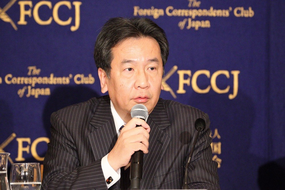 枝野氏「同じ質問を自民党総裁に」 「会見の定例化を」指摘の記者に「反撃」