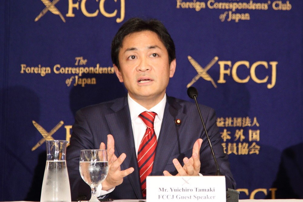 「東京五輪後、取って代わるチャンスがある唯一の野党と信じる」 希望・玉木代表、外国人記者前に強気