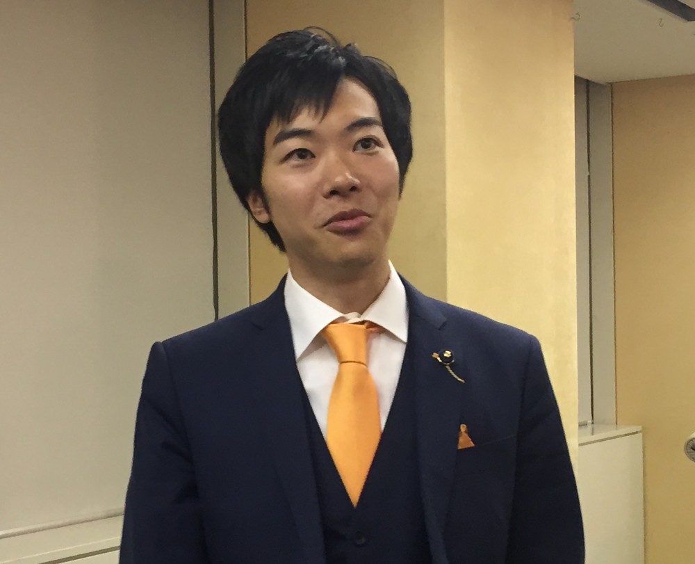 音喜多駿・東京都議会議員（写真は2017年10月撮影）
