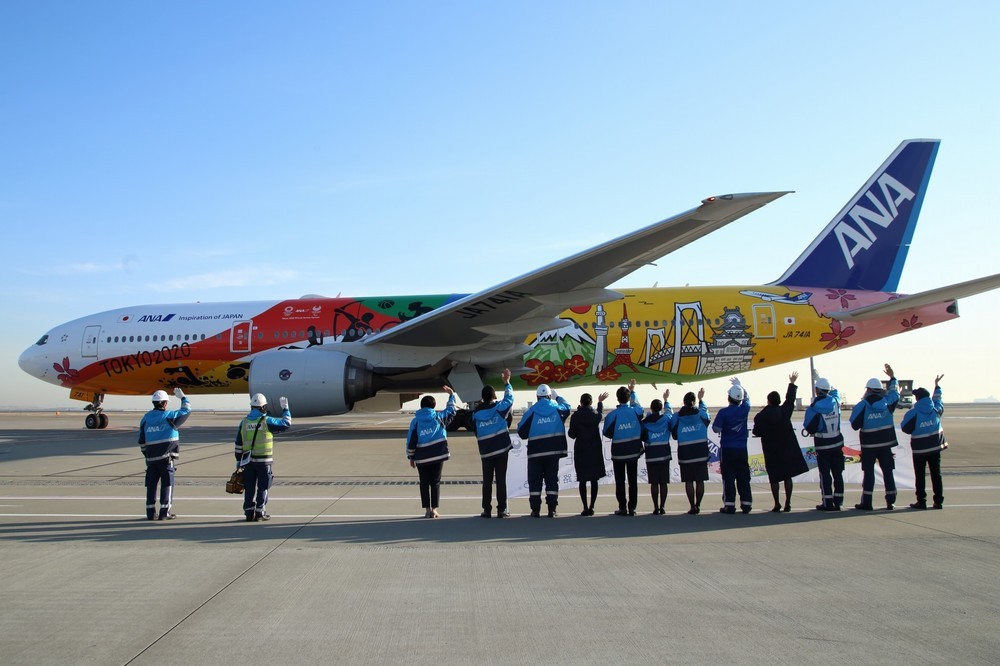 ANA、東京五輪へ特別機　デザインの特徴は...