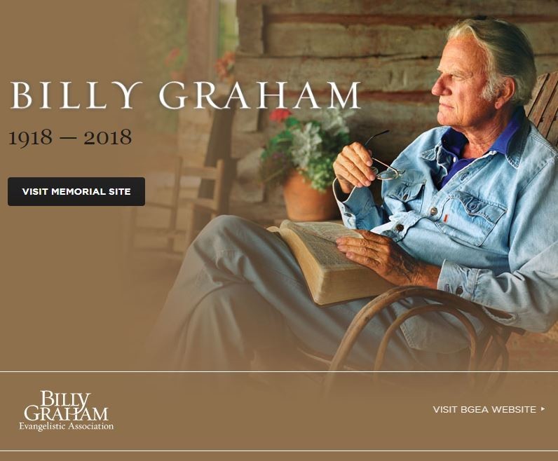 米国の大物伝道師ビリー・グラハム氏亡くなる　トランプ大統領も追悼コメント
