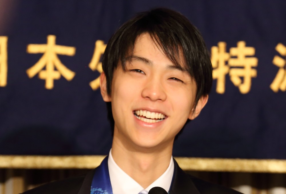 羽生結弦選手（2014年4月撮影）