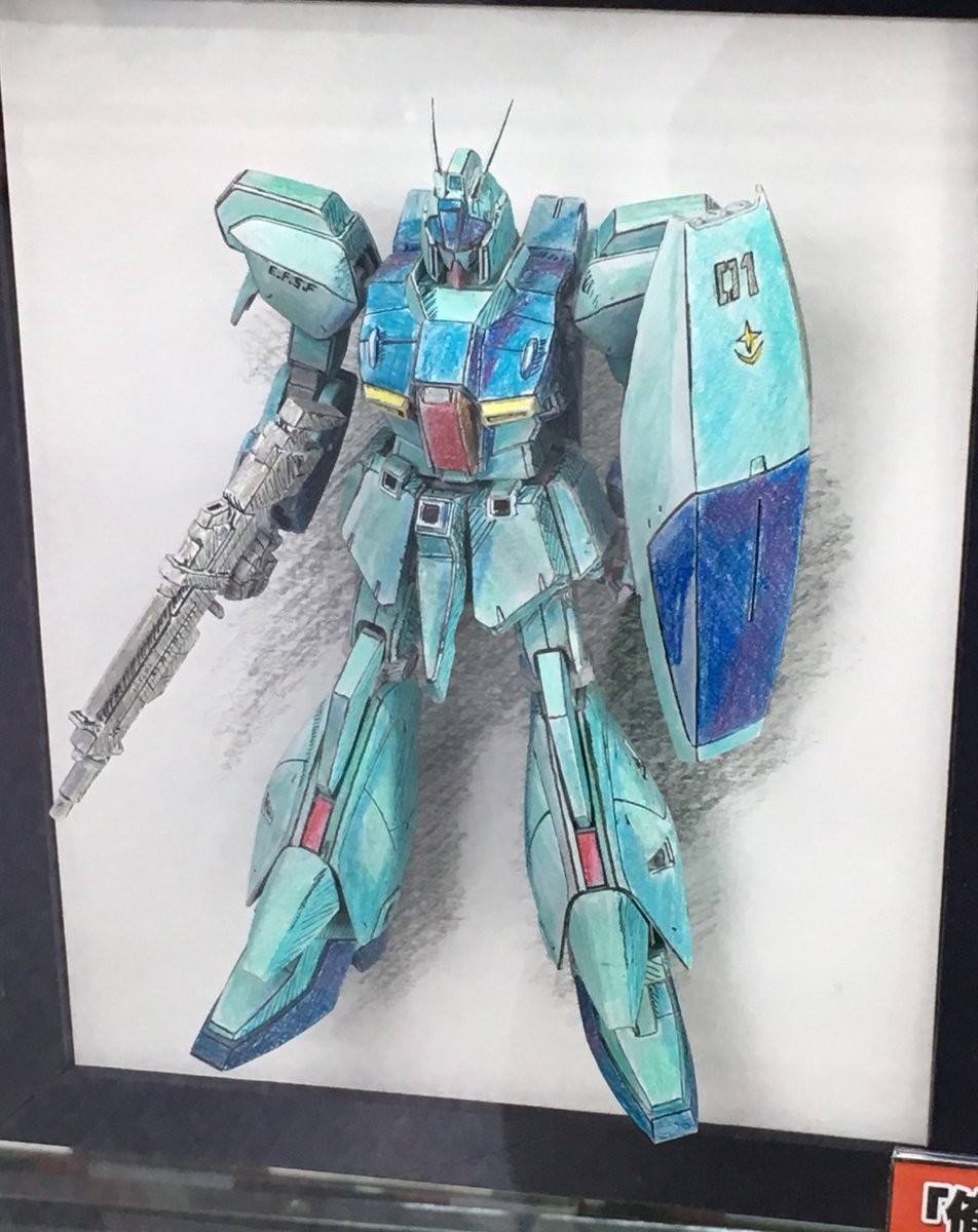 別の角度から撮った「リ画ズィ」（写真提供：マージナル（＠Emzett_Enuel）さん）