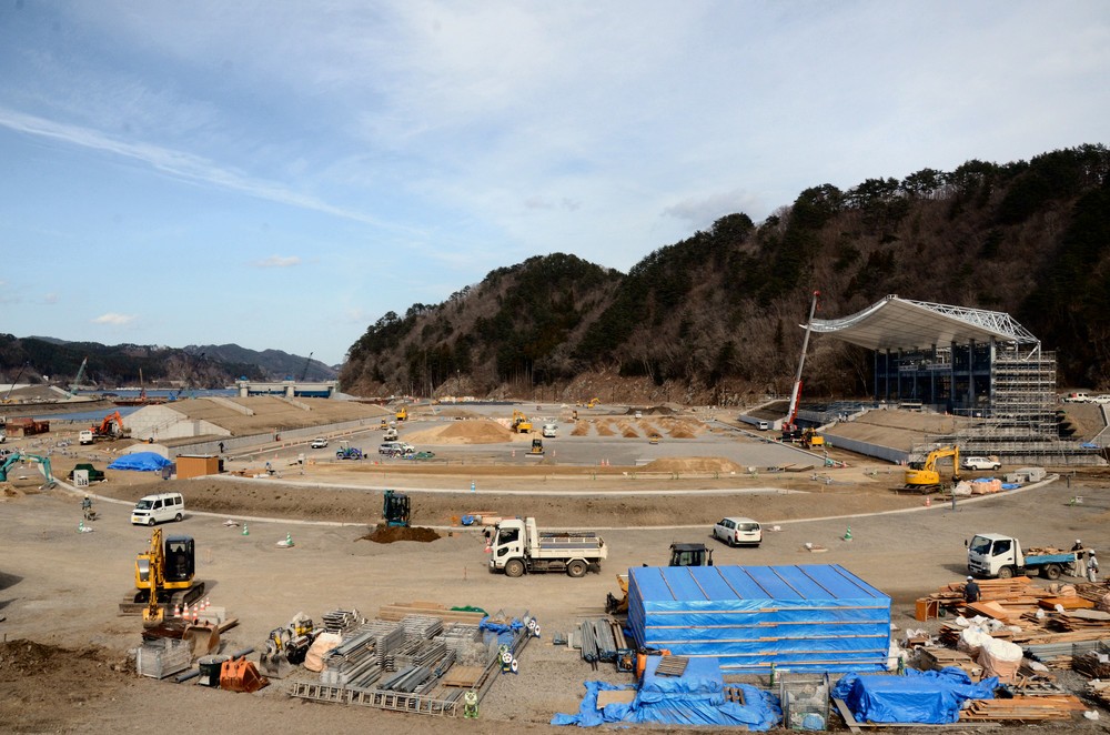 【震災7年　明日への一歩】釜石に建つ新スタジアム ラグビーW杯で世界に感謝を伝えたい