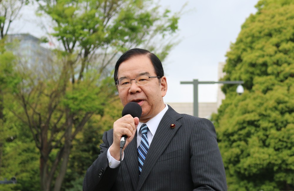 日本共産党の志位和夫委員長