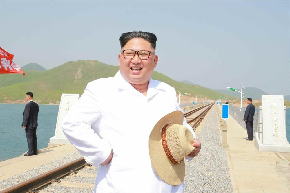 北朝鮮側は会談中止を「意外で、非常に残念に考えざるを得ない」と惜しんだ（写真は労働新聞から）