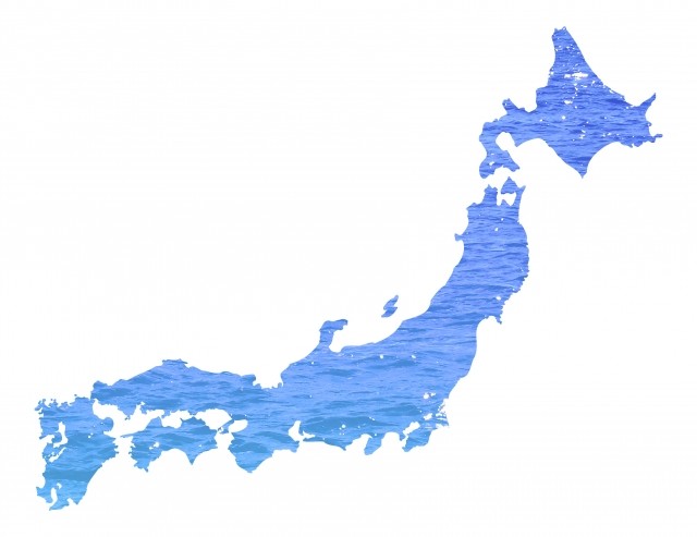 日本全国の「経県」を表す（画像はイメージ）