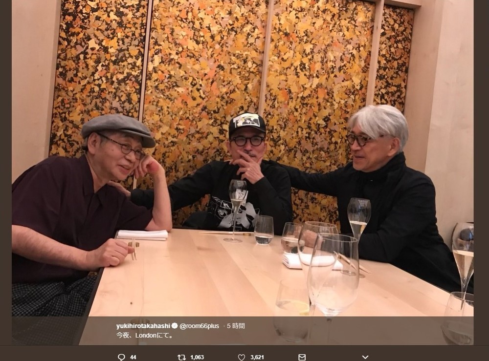 高橋さんのツイッターアカウントより。