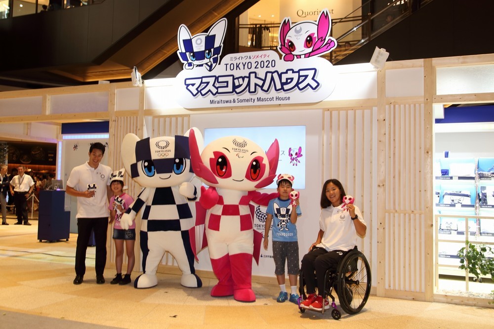 東京ミッドタウン日比谷には「東京2020マスコットハウス」もオープンした