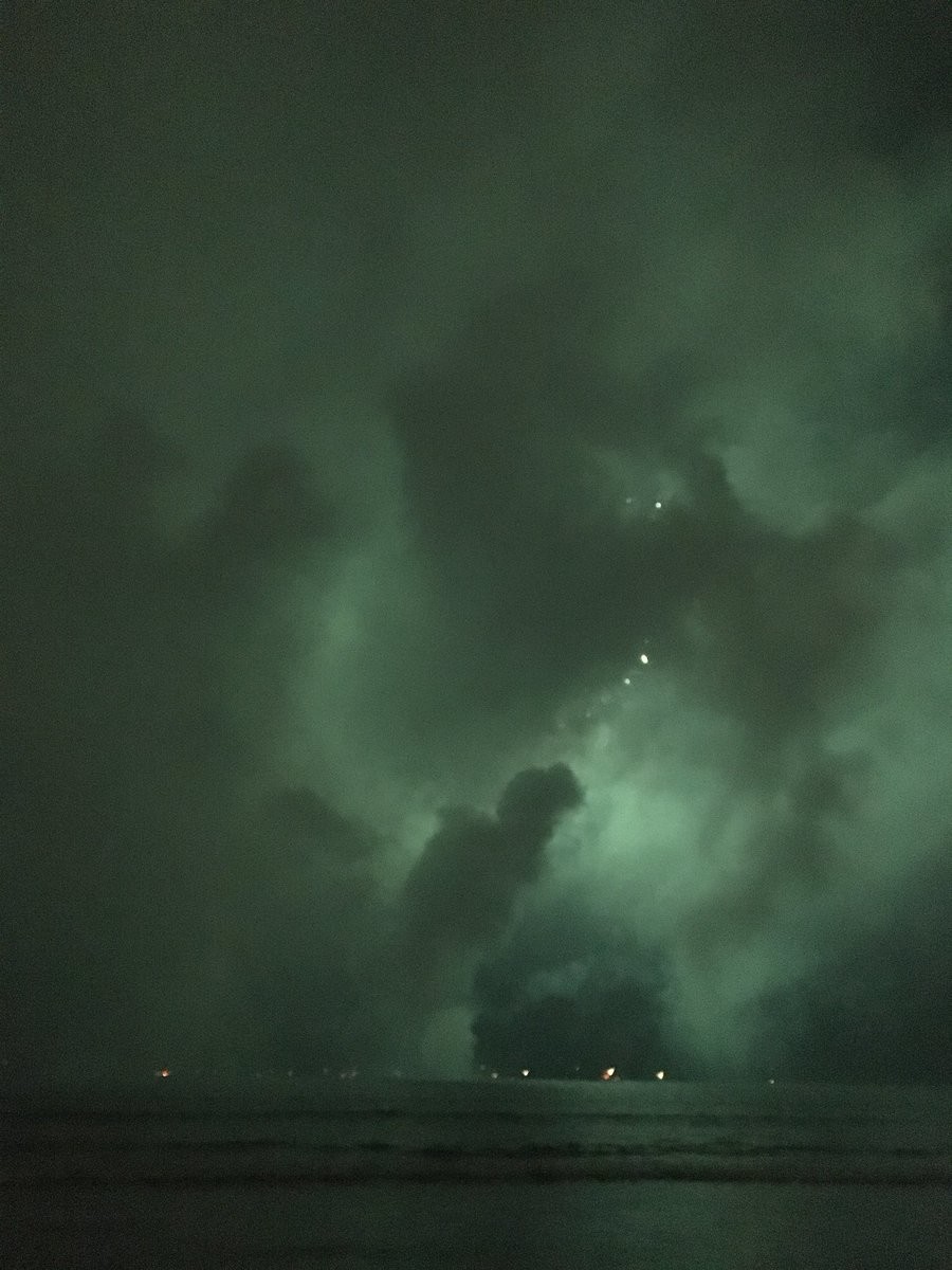 幻想的な光景にも見えるのだが…（写真は＠141shionさん提供）