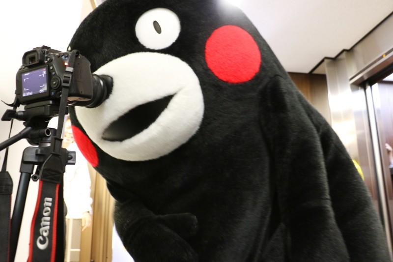 お茶目なくまモン