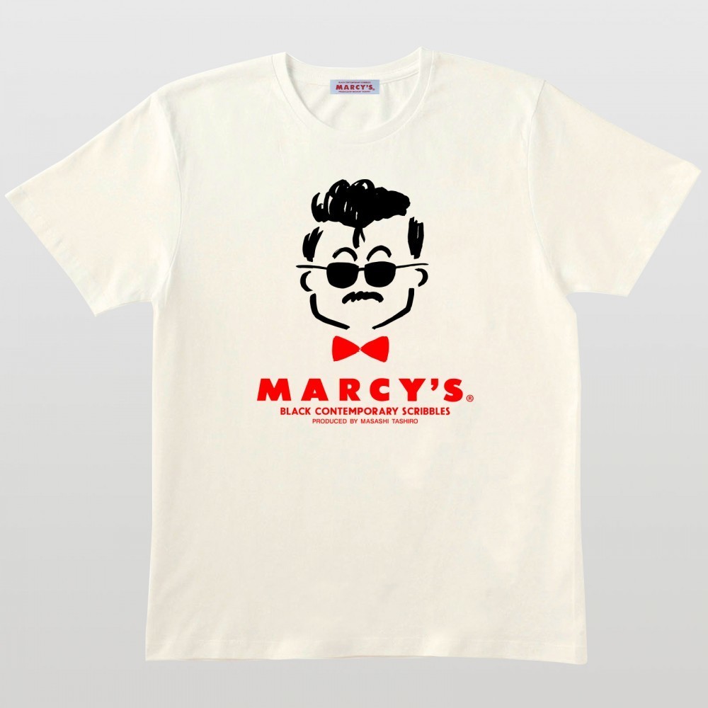 MARCY'S 復刻ロゴTシャツ（ナチュラル）