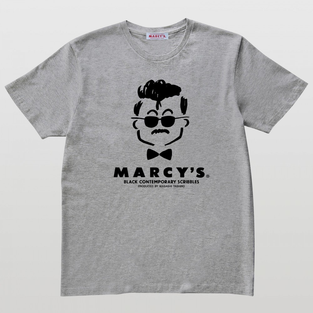 MARCY'S 復刻ロゴTシャツ（グレー）