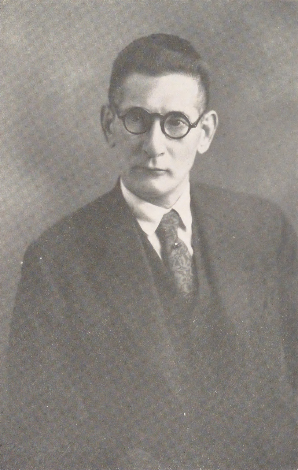 大川周明。「大アジア主義」を唱えたことで知られる