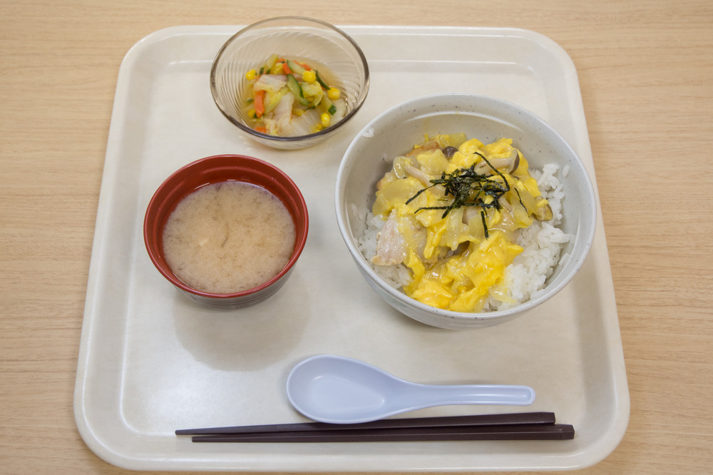 食堂のメニューのひとつ