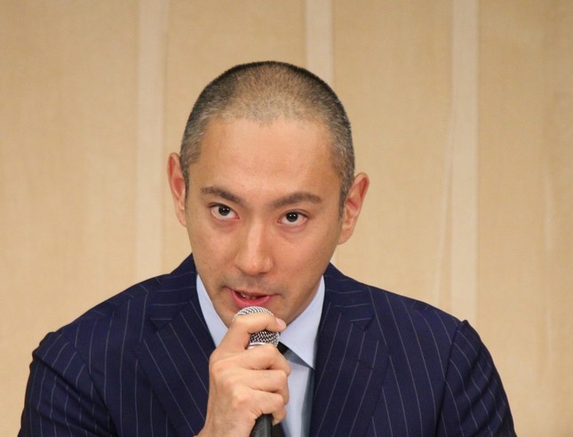 海老蔵、台風21号の中で舞台決行　「こんなにも悩んだことは初めて」