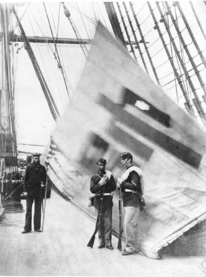 1871年、辛未洋擾で米軍が持ち去った「帥字旗」