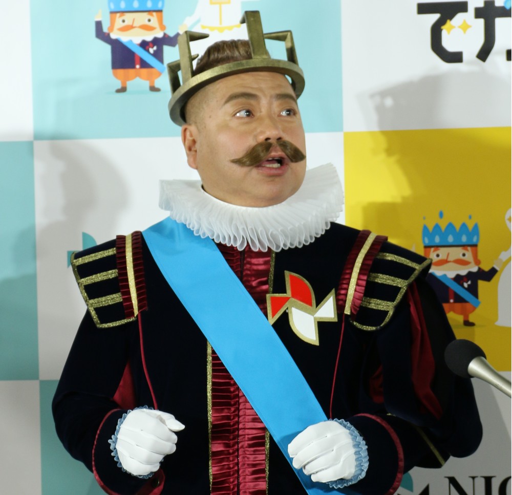 ニチガスのCMキャラクターをつとめ、イベントにも登場していた出川哲朗さん（2018年11月撮影）
