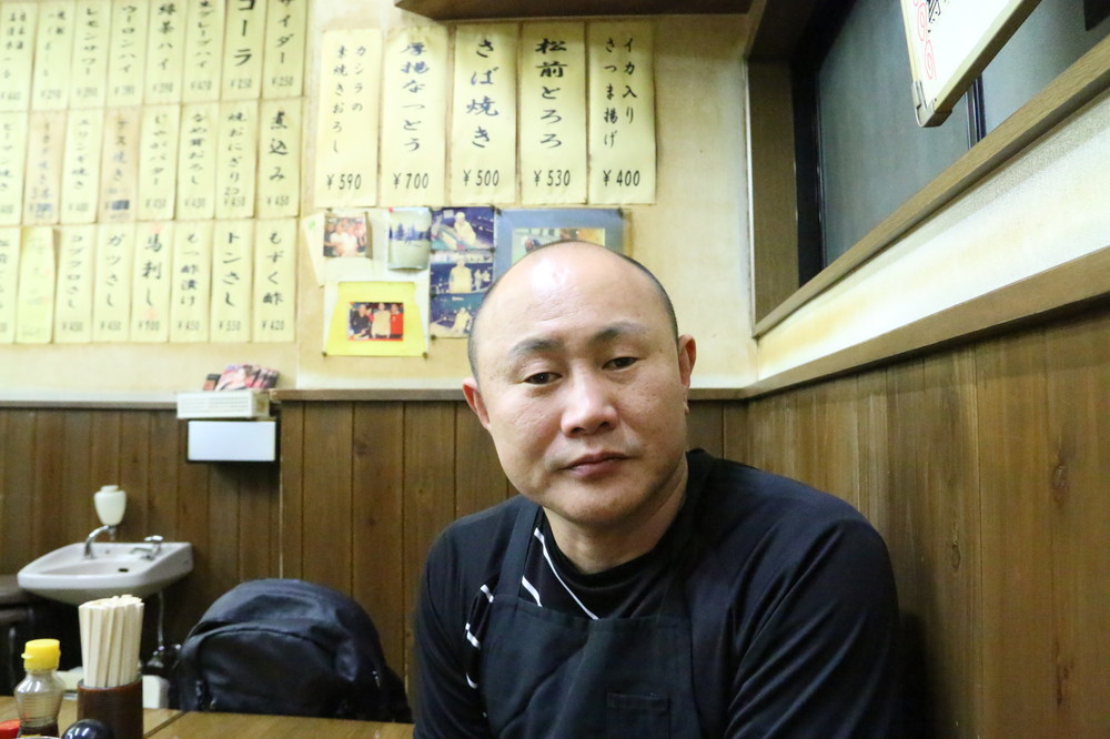 現役時よりも丸みが帯びた顔の小口さん