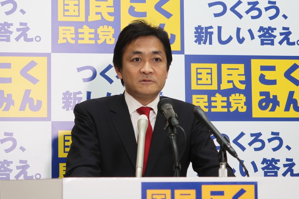 国民民主党の玉木雄一郎代表。ダブル選の可能性を警戒している
