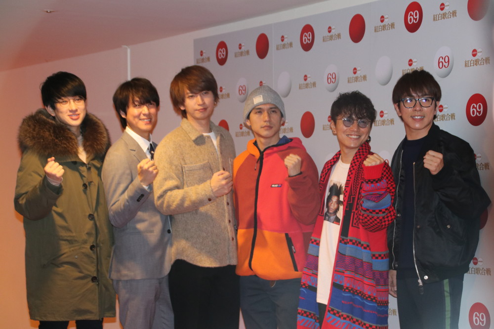 関ジャニ∞（2018年12月29日撮影）