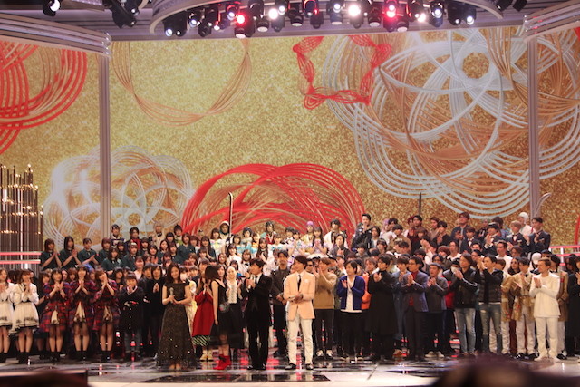 第69回紅白歌合戦のリハーサルの様子

