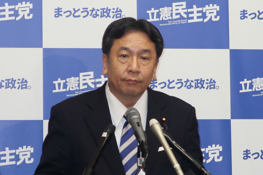 枝野幸男氏がNGT問題に注文　日本はタレントの保護「十分でない」