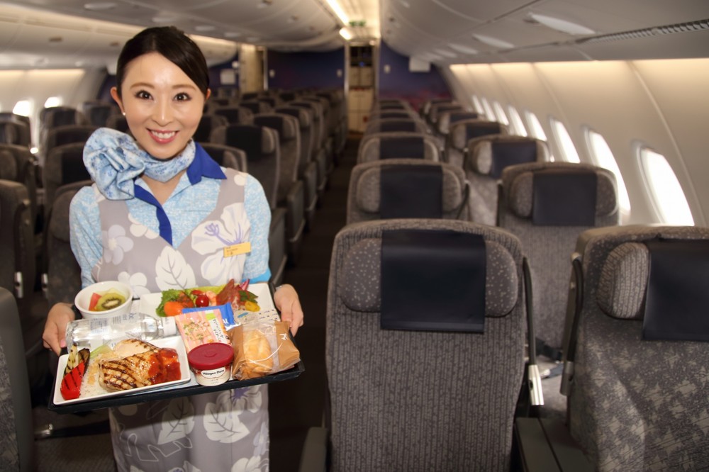 2階席後方にはプレミアムエコノミーがある