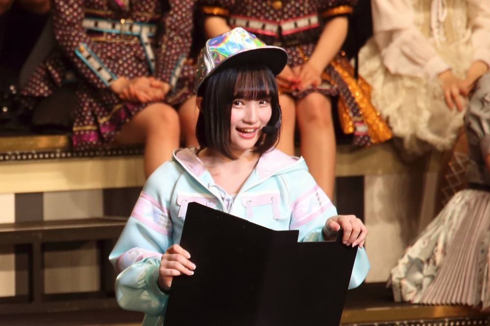 AKB48の矢作萌夏さん（2019年1月撮影）