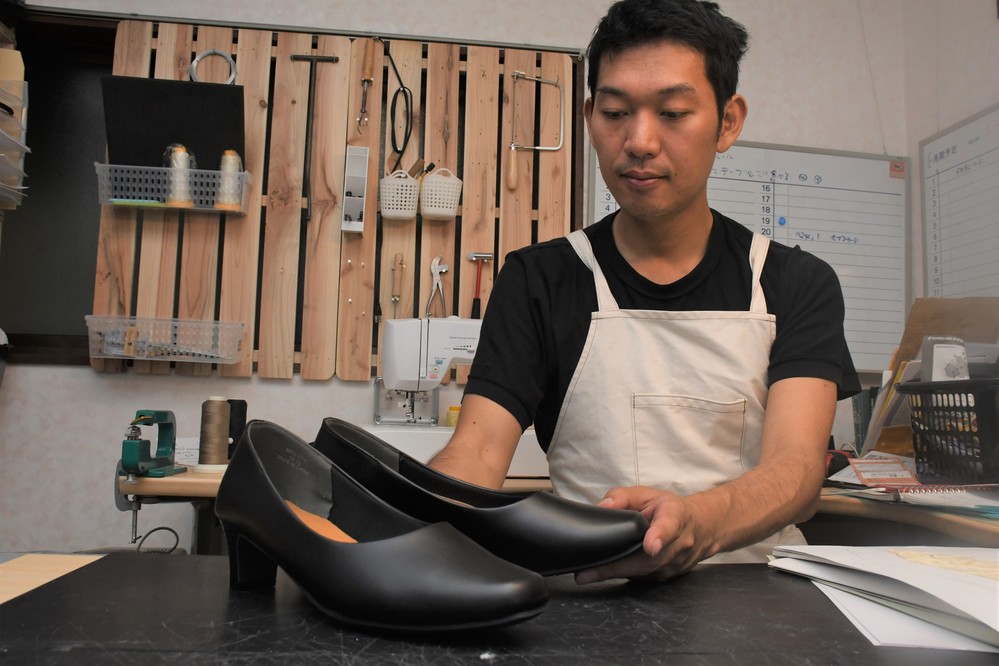 「女性が喜ぶ快適な靴づくり」を理念とする伊藤さん
