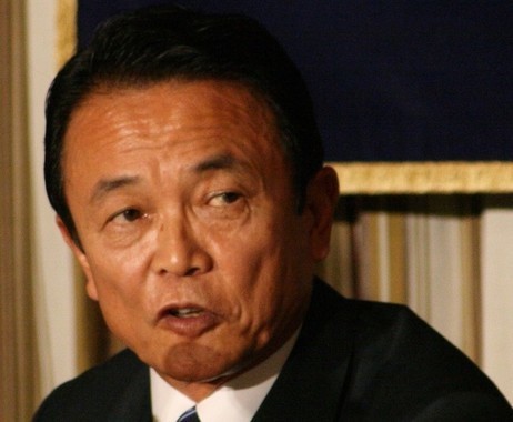 麻生太郎財務相（2007年撮影）