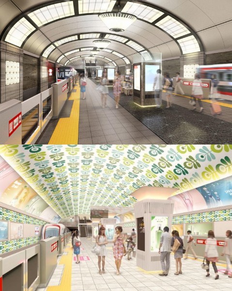 御堂筋線が叩かれ、銀座線が受け入れられた理由　地下鉄駅リニューアル「東西の事情」