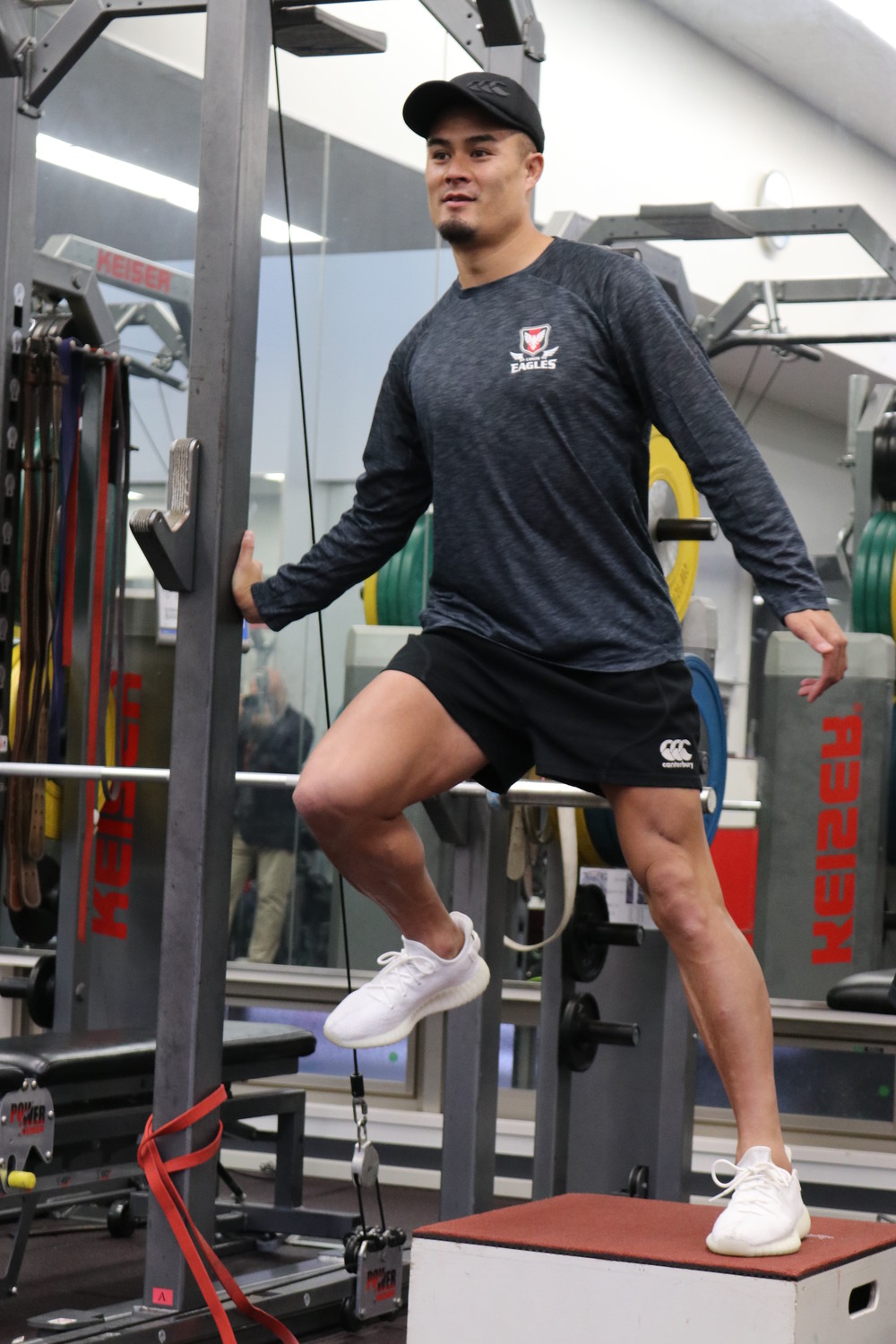 「僕、トレーニングしなくても走れるんで」　大腿筋の発達がすごい田村選手
