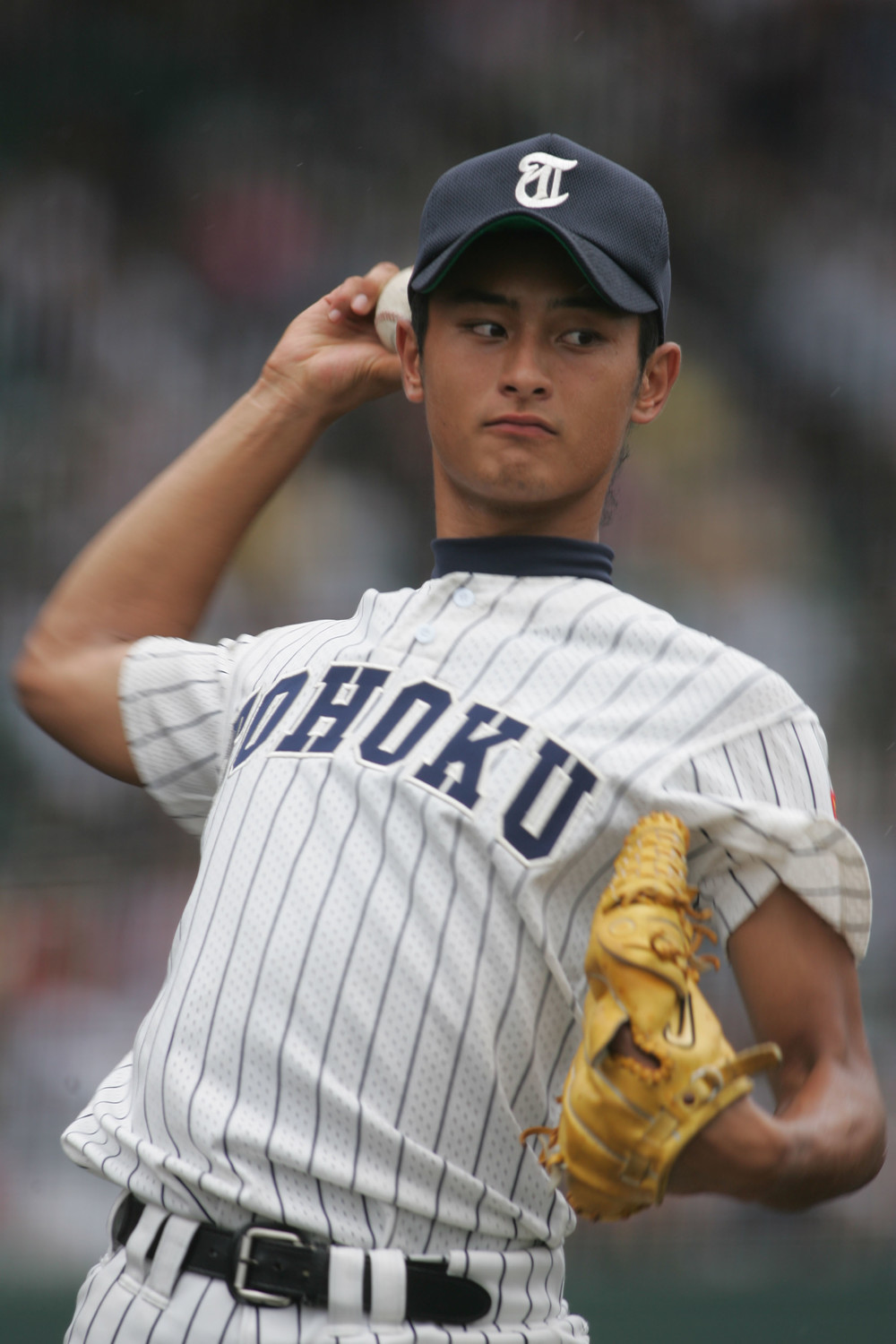 2004年夏の甲子園当時のダルビッシュ有投手（写真：アフロ）